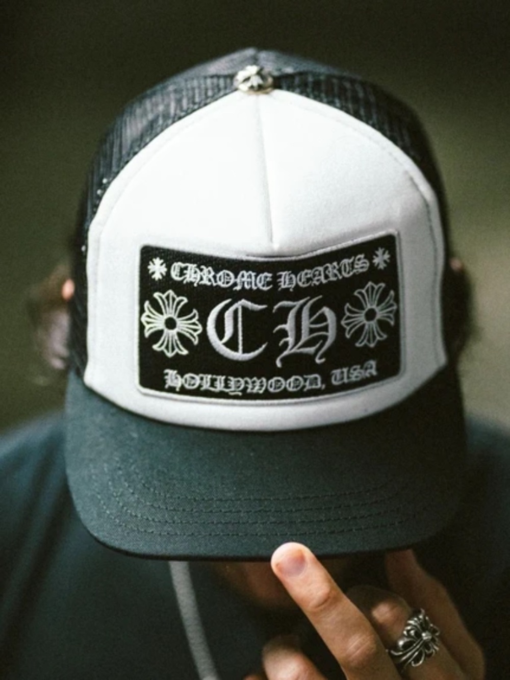 Chrome Hearts Hollywood Trucker Hat